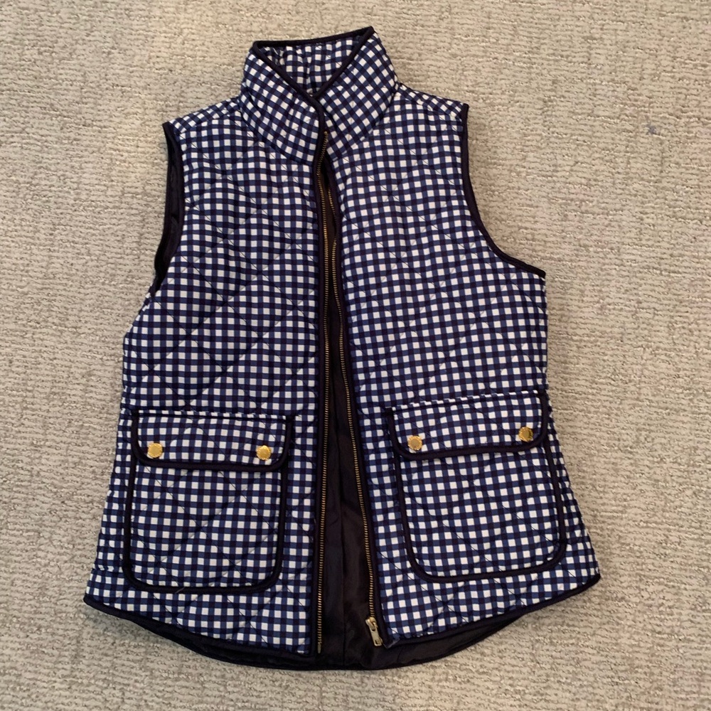 Plaid vest